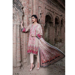 RASHID Mehar Printed Embroidered Karandi unstitched 3pc Suit, Women, 3Pcs Shalwar Suit, Rashid Textiles, Chase Value