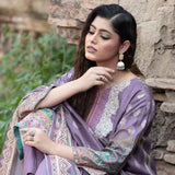 RASHID Mehar Printed Embroidered Karandi unstitched 3pc Suit, Women, 3Pcs Shalwar Suit, Rashid Textiles, Chase Value