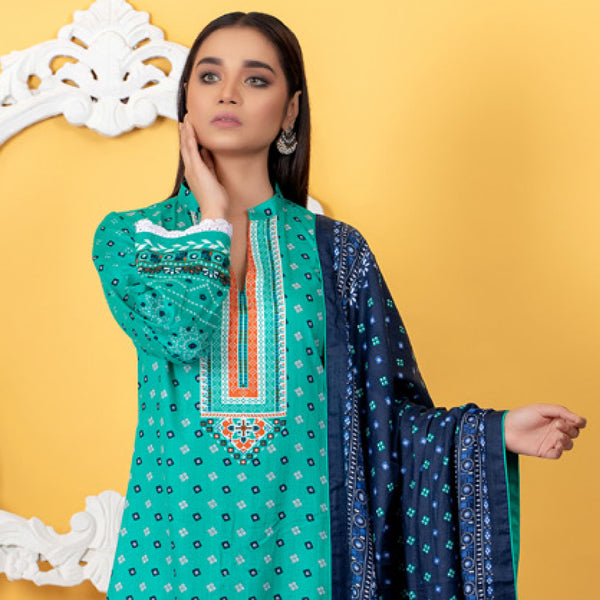 Sahil Printed Lawn V 1 3 Pcs Un-Stitched Suit - 5-A, Women, 3Pcs Shalwar Suit, ZS Textiles, Chase Value