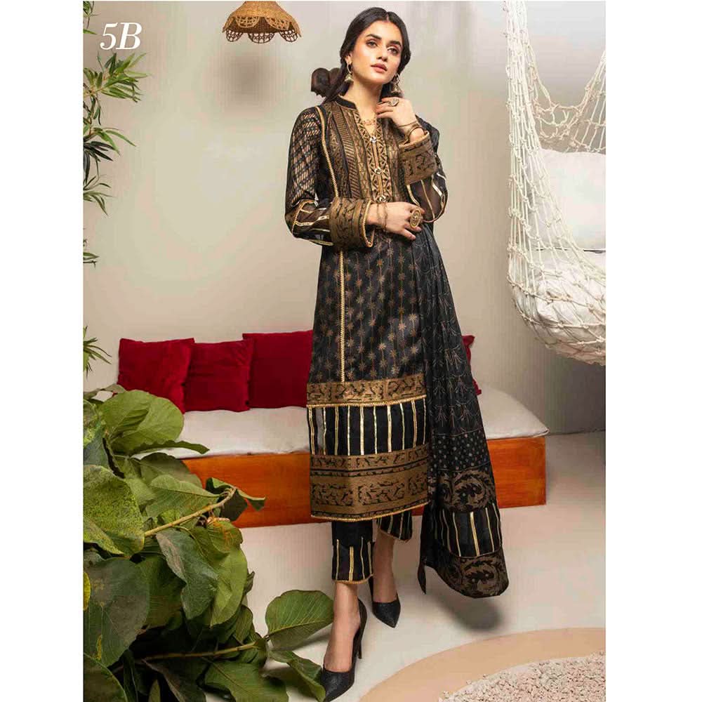AL Zohaib Monsoon Cotton Gold Print unstitched 3pc Suit, Women, 3Pcs Shalwar Suit, Al-Zohaib Textiles, Chase Value