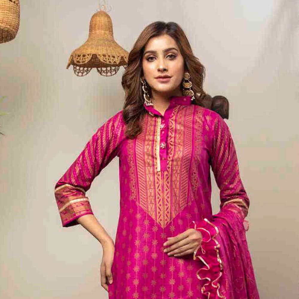 AL Zohaib Monsoon Cotton Gold Print unstitched 3pc Suit, Women, 3Pcs Shalwar Suit, Al-Zohaib Textiles, Chase Value