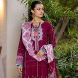 Anum Printed Lawn Unstitiched 3Pcs Suit V1 - C-5, Women, 3Pcs Shalwar Suit, Al-Zohaib Textiles, Chase Value