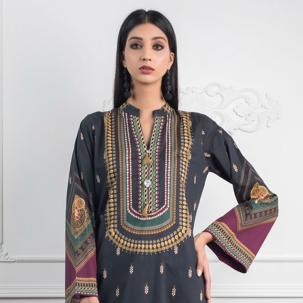 Digital Printed Cotton Un-Stitched Kurti Vol 1 - 5, Women, Unstitched Kurti, Regalia Textiles, Chase Value