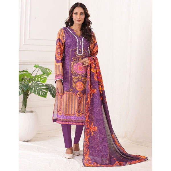Eminent Digital Khaddar Un-Stitched Printed 3 Pcs Suits V1 - 5, Women, 3Pcs Shalwar Suit, Eminent, Chase Value