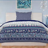 Printed Single Percale Finish Bed Sheet 2 Pcs - Multi, Single Size Bed Sheet, Chase Value, Chase Value