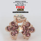 Women's Metal Catcher - Purple, Women, Hair And Head Jewellery, Chase Value, Chase Value
