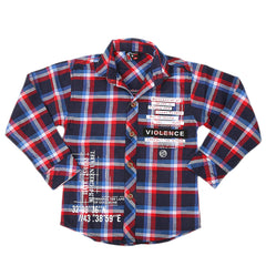 Boys Casual Shirt Full Sleeves - Red, Kids, Boys Shirts, Chase Value, Chase Value