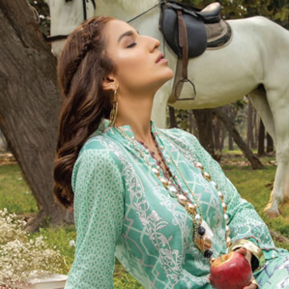 Anum Classic Printed Lawn 3 Pcs Un-Stitched Suit Vol 3 - 5-A, Women, 3Pcs Shalwar Suit, Al-Zohaib Textiles, Chase Value