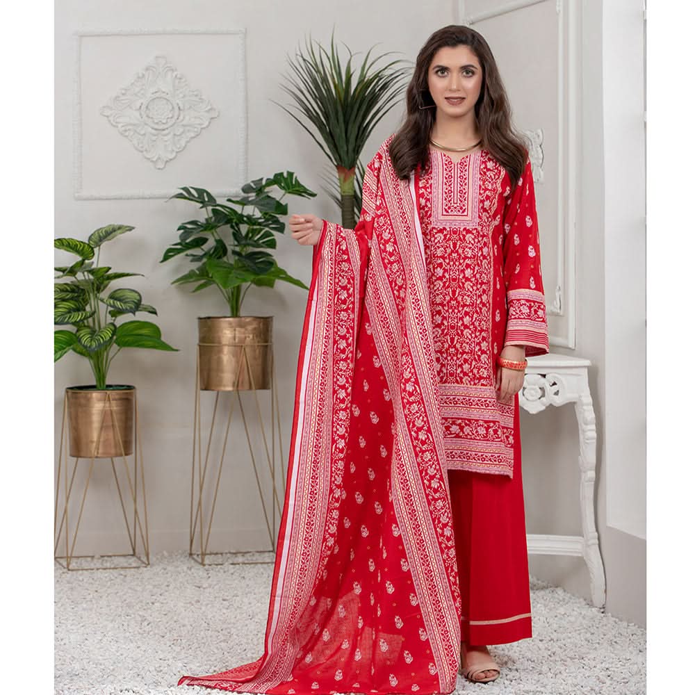 Sahil Printed Lawn 3 Pcs Un-Stitched Suit Vol 4 - 9, Women, 3Pcs Shalwar Suit, ZS Textiles, Chase Value