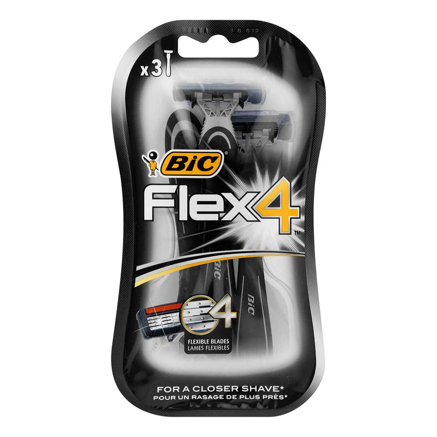 BIC Flex 4 Blister Pack, Beauty & Personal Care, Razor and Cartridges, Chase Value, Chase Value