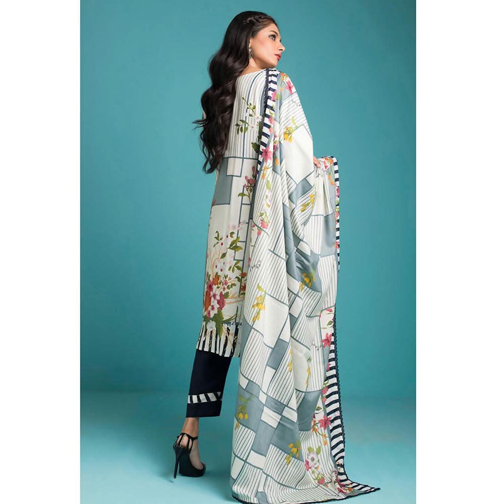 Sahil Printed Linen 3 Pieces Un-Stitched Suit - 06, Women, 3Pcs Shalwar Suit, ZS Textiles, Chase Value