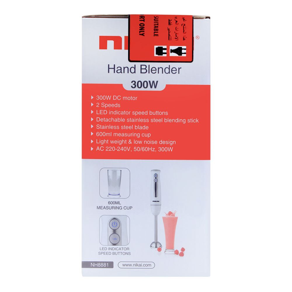 Nikai Hand Blender, Juicer Blender & Mixer, Westpoint, Chase Value