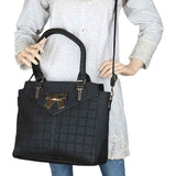 Women's Handbag 2 Pcs (6014) - Black, Women, Bags, Chase Value, Chase Value