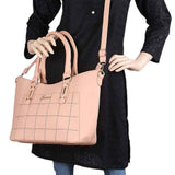 Women's Handbag 2 Pcs (6015) - Pink, Women, Bags, Chase Value, Chase Value