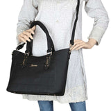 Women's Handbag 2 Pcs (6015) - Black, Women, Bags, Chase Value, Chase Value