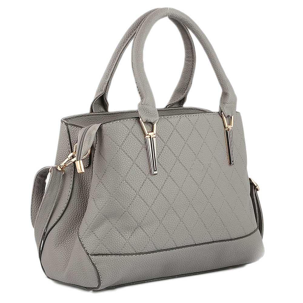 Women's Handbag (613) - Grey, Women, Bags, Chase Value, Chase Value