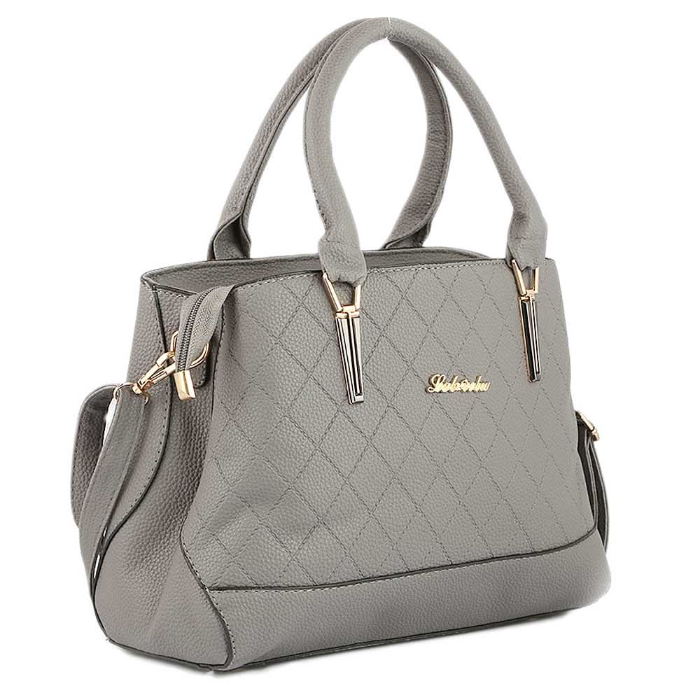 Women's Handbag (613) - Grey, Women, Bags, Chase Value, Chase Value
