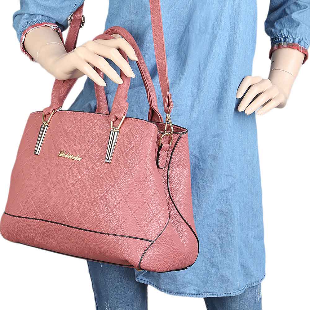 Women's Handbag (613) - Pink, Women, Bags, Chase Value, Chase Value