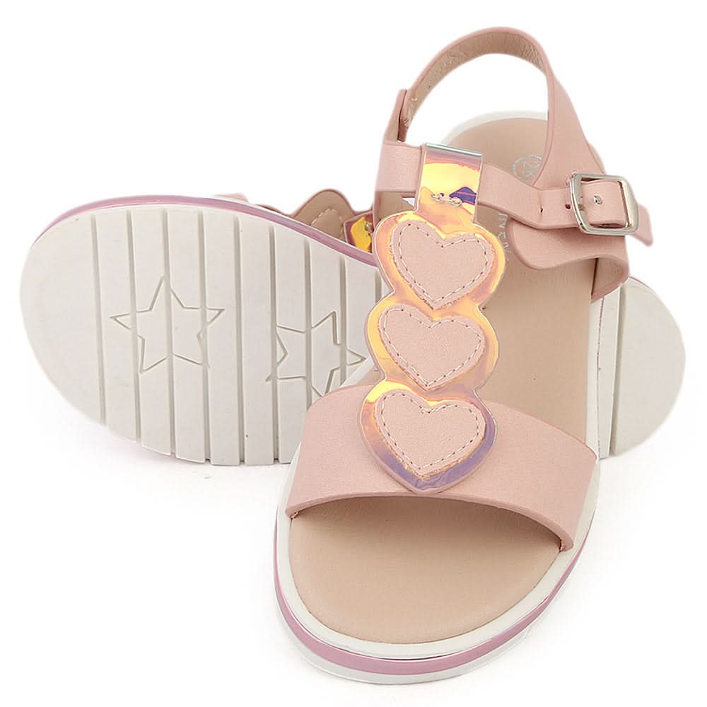 Girls Fancy Sandal (61710) - Pink, Kids, Girls Sandals, Chase Value, Chase Value