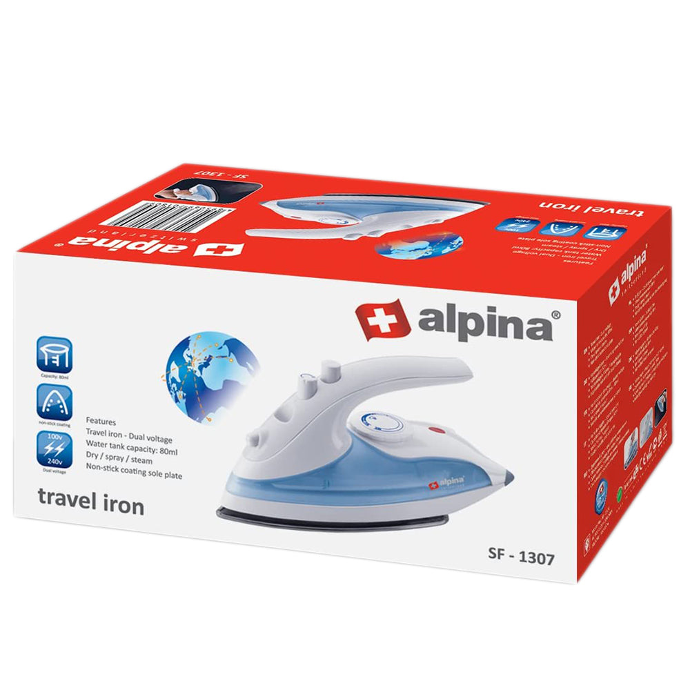 Alpina Travel Iron SF-1307, Home & Lifestyle, Iron & Streamers, Alpina, Chase Value