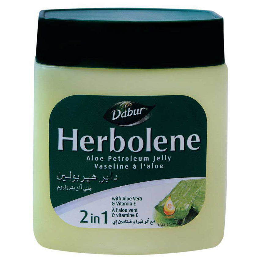 Dabur Herbolene Aloe Petroleum Jelly -115ml, Beauty & Personal Care, Creams And Lotions, Vaseline, Chase Value