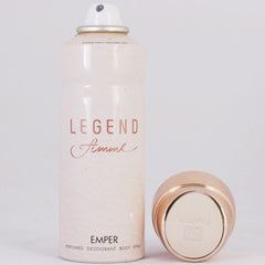 Emper Legend Deodorant For Women 200ml, Beauty & Personal Care, Women Body Spray And Mist, Chase Value, Chase Value