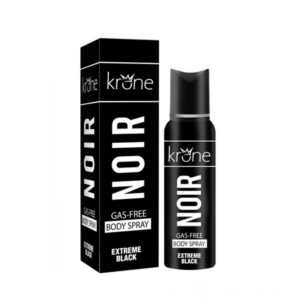 Krone Noir Body Spray Extreme Black 120Ml , Beauty & Personal Care, Men Body Spray And Mist, Chase Value, Chase Value