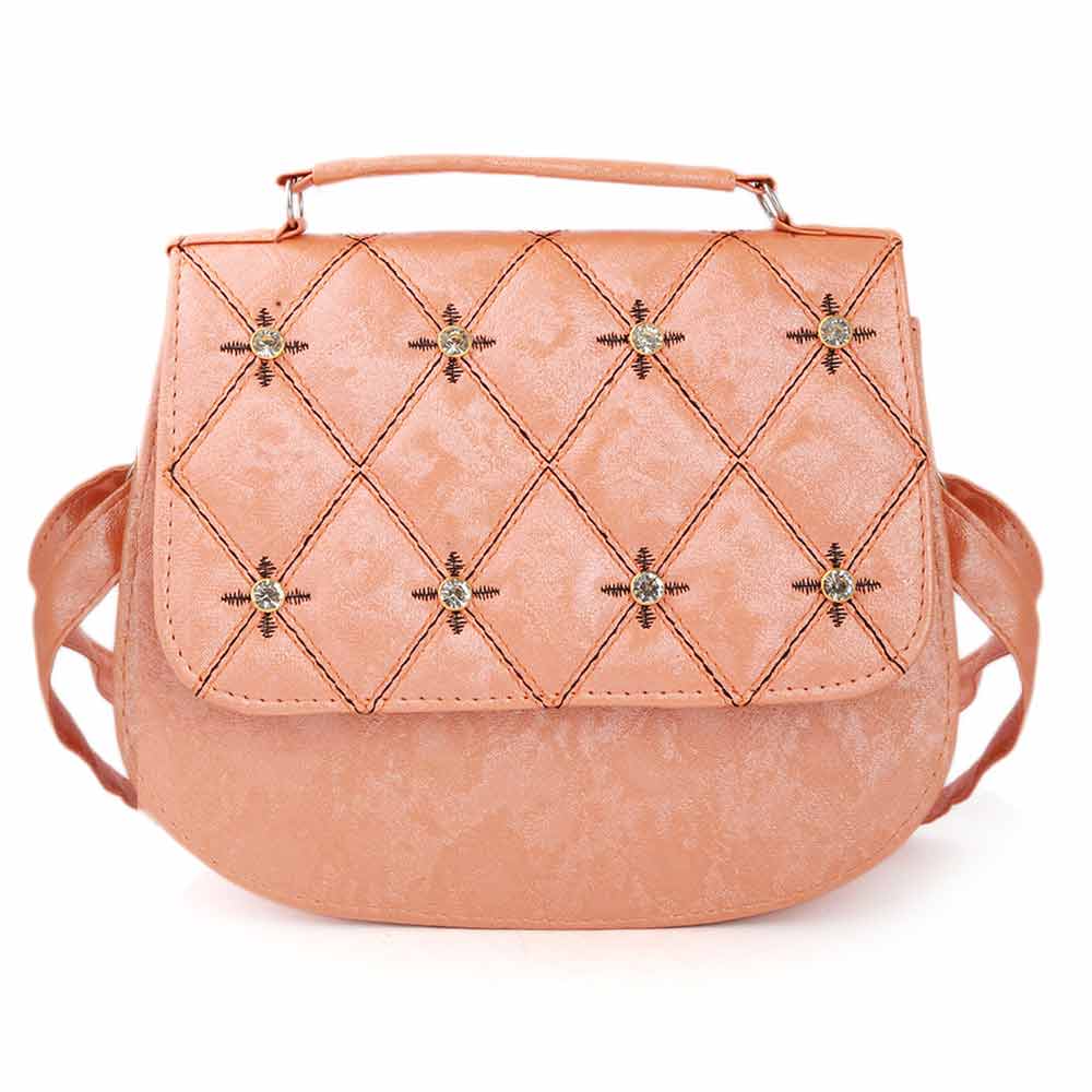 Women's Fancy Shoulder Bag (6557) - Orange, Women, Bags, Chase Value, Chase Value