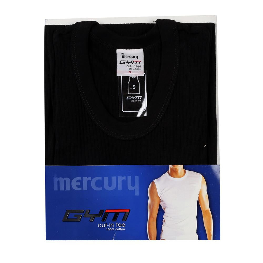 Mercury GYM Vest Sando - Black - Chase Value Centre
