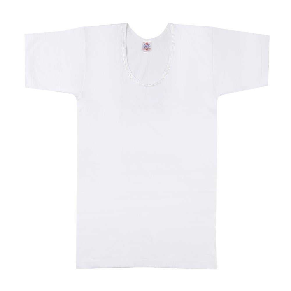 Noorani Half Sleeves Vest - White - Chase Value Centre