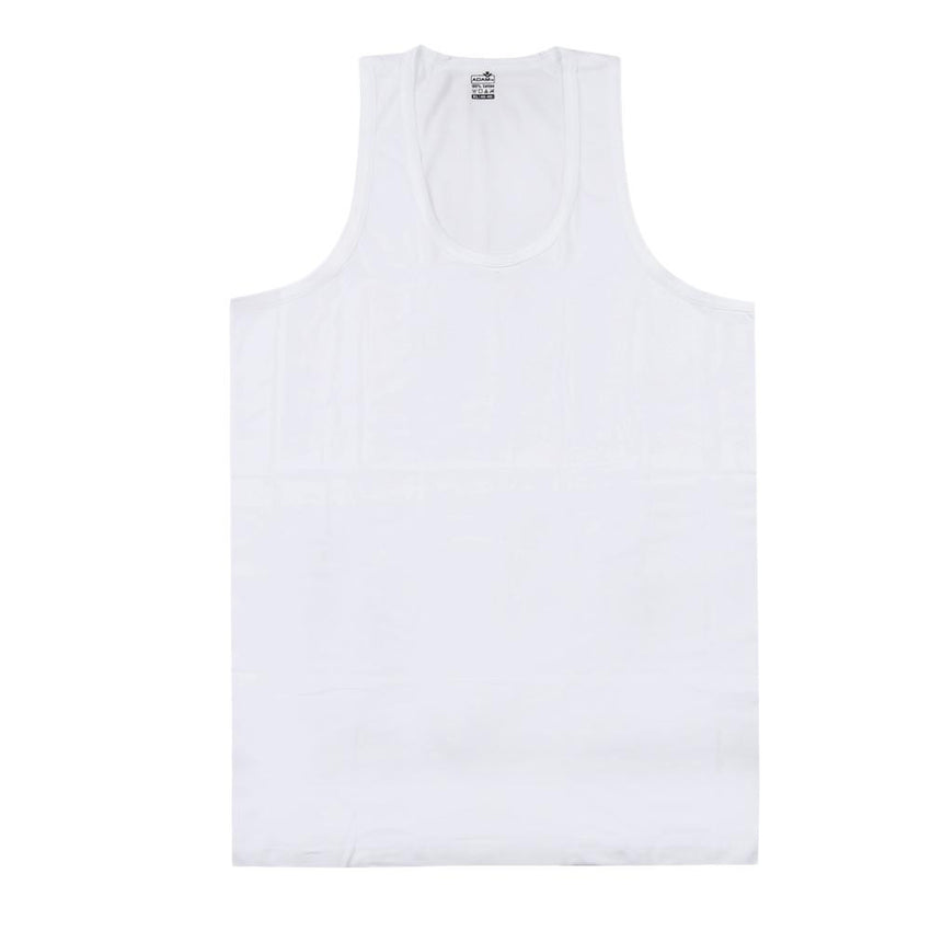 Adam Classic Vest Pack of 3 - White - Chase Value Centre