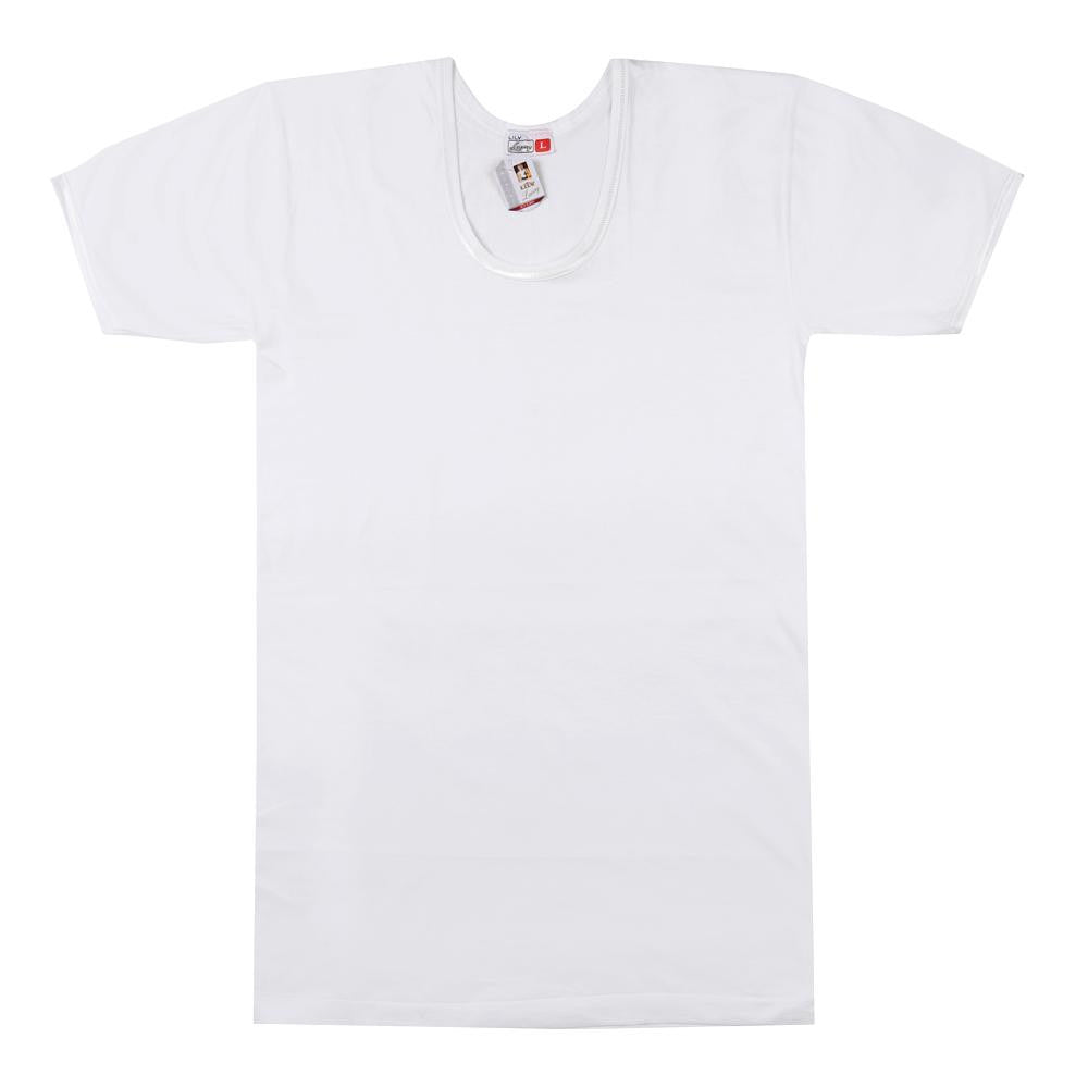 Lily Luxury Noorani Half Sleeves VestHalf Sleeves Vest - White - Chase Value Centre