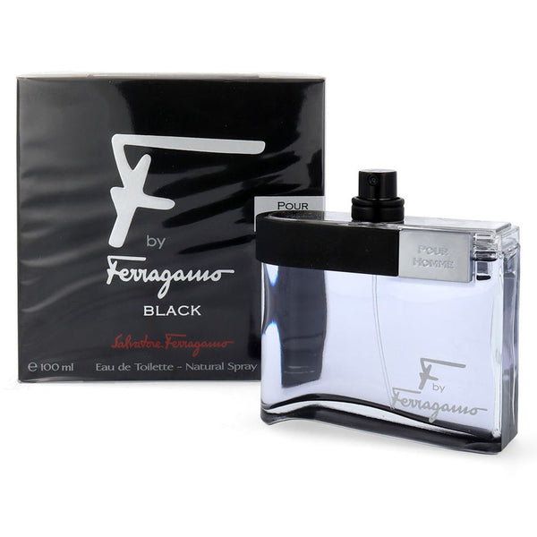 Salvatore Ferragamo Black Eau De Toilette For Men - 100 ML, Beauty & Personal Care, Men's Perfumes, Salvatore Ferragamo, Chase Value