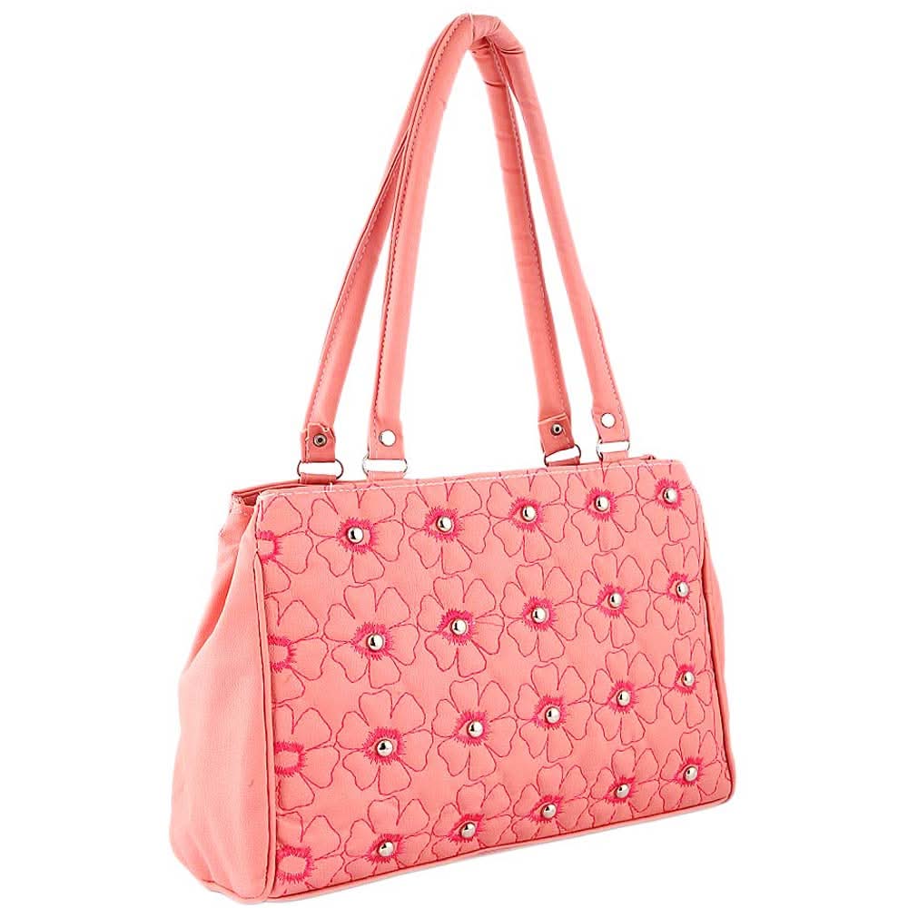 Women's Fancy Handbag (6848) - Peach, Women, Bags, Chase Value, Chase Value
