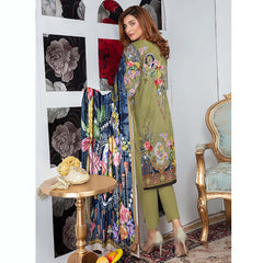 Tehzeeb Digital Printed Viscose 3 Pcs Un-Stitched Suit - 06, Women, 3Pcs Shalwar Suit, Ulfat Textile, Chase Value