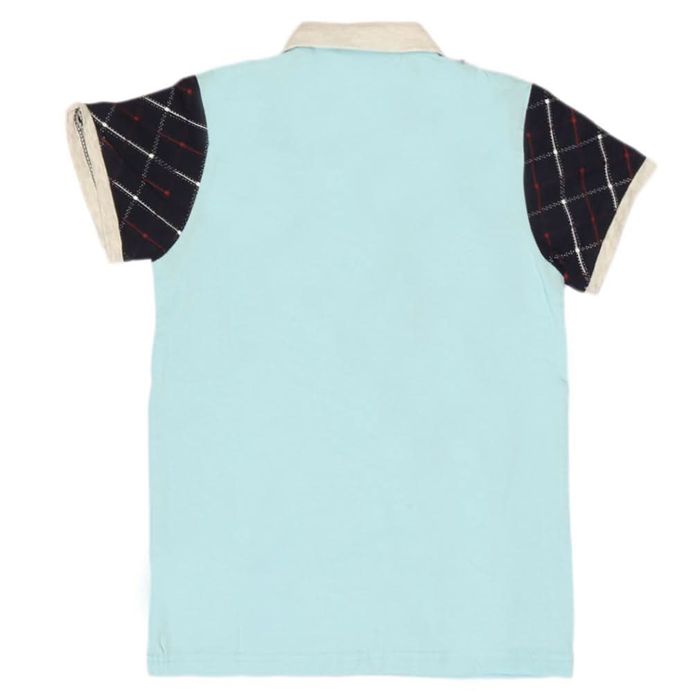 Boys Polo Shirt - Sky Blue, Kids, Boys T-Shirts, Chase Value, Chase Value