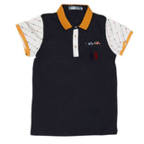 Boys Polo Half Sleeve T-Shirt - Navy Blue, Kids, Boys T-Shirts, Chase Value, Chase Value