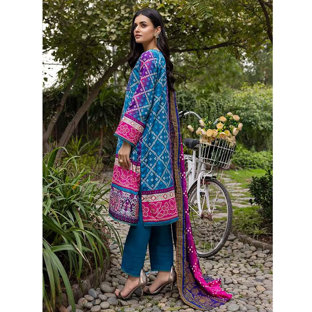 Anum Printed Lawn Unstitiched 3Pcs Suit V1 - A-6, Women, 3Pcs Shalwar Suit, Al-Zohaib Textiles, Chase Value