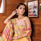 Monsoon Printed Lawn 3 Pcs Un-Stitched Suit Vol 2 - 6-A, Women, 3Pcs Shalwar Suit, Al-Zohaib Textiles, Chase Value