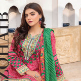 Anum Classic Printed Lawn 3 Pcs Un-Stitched Suit V 5 - 6-B, Women, 3Pcs Shalwar Suit, Al-Zohaib Textiles, Chase Value
