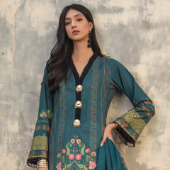 Salina Digital Printed Cotton 3 Pcs Un-Stitched Suit Vol 1 - 6, Women, 3Pcs Shalwar Suit, Regalia Textiles, Chase Value