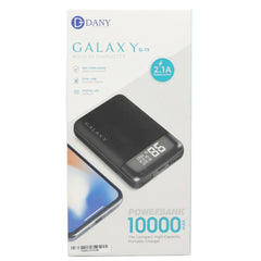 Dany Power Bank Galaxy G-15 10,000 Mah - Black, Home & Lifestyle, Power Bank, Chase Value, Chase Value
