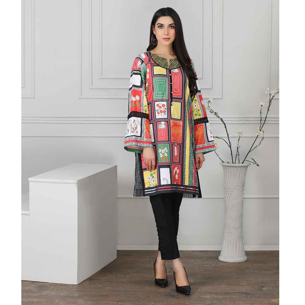 Eminent Digital Printed Lawn Unstitched Kurti - 5, Women, Unstitched Kurti, Eminent, Chase Value