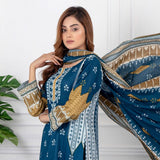 Sahil Printed Lawn V 3 3 Pcs Un-Stitched Suit - 6, Women, 3Pcs Shalwar Suit, ZS Textiles, Chase Value