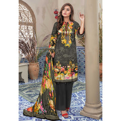 Riwayat Cottrell Digital Printed Linen 3 Pcs Un-Stitched Suit - 06, Women, 3Pcs Shalwar Suit, Ulfat Textile, Chase Value