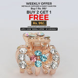 Women's Metal Catcher - Multi, Women, Hair And Head Jewellery, Chase Value, Chase Value
