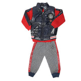 Boys 3 Piece Full Sleeves Suit - Navy Blue, Kids, Boys Sets And Suits, Chase Value, Chase Value