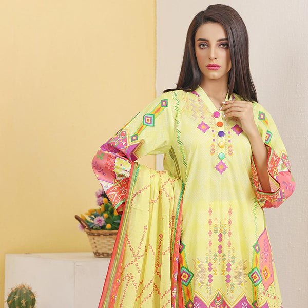 Eminent Digital Lawn 3 Pcs Un-Stitched Suit - 9, Women, 3Pcs Shalwar Suit, Eminent, Chase Value