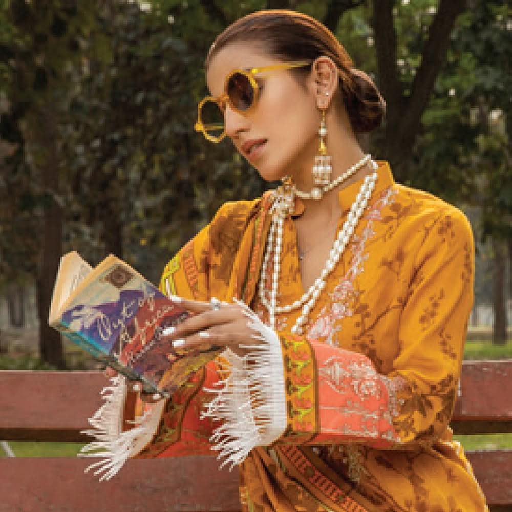 Anum Classic Printed Lawn 3 Pcs Un-Stitched Suit Vol 3 - 6-A, Women, 3Pcs Shalwar Suit, Al-Zohaib Textiles, Chase Value