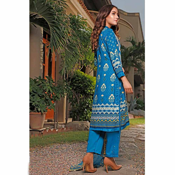 Haya Emaan Embroidered Viscose 3 Piece Un-Stitched Suit - 6B, Women, 3Pcs Shalwar Suit, Salam's Textiles, Chase Value